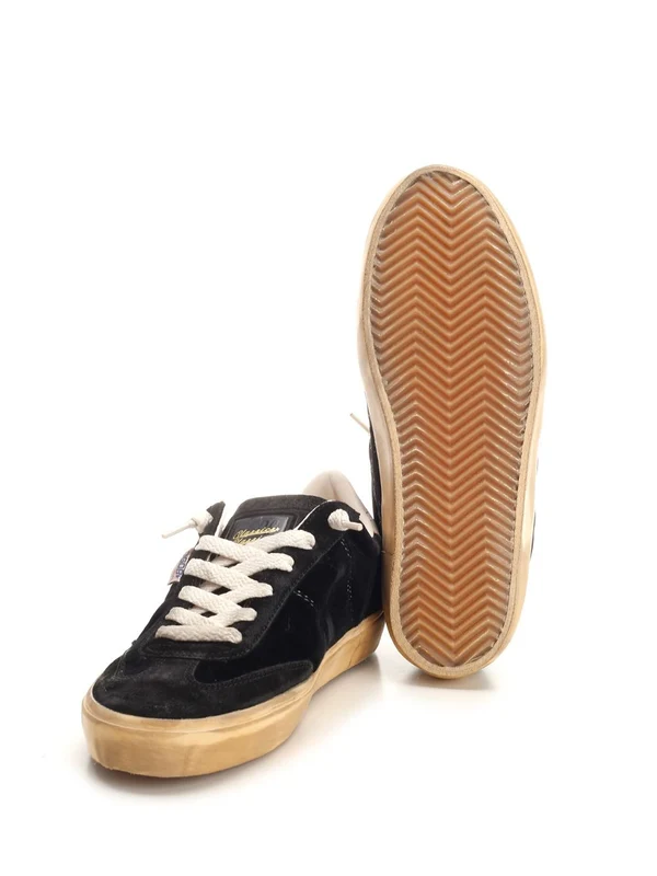 Golden Goose Black Low Top Sneakers - Image 5