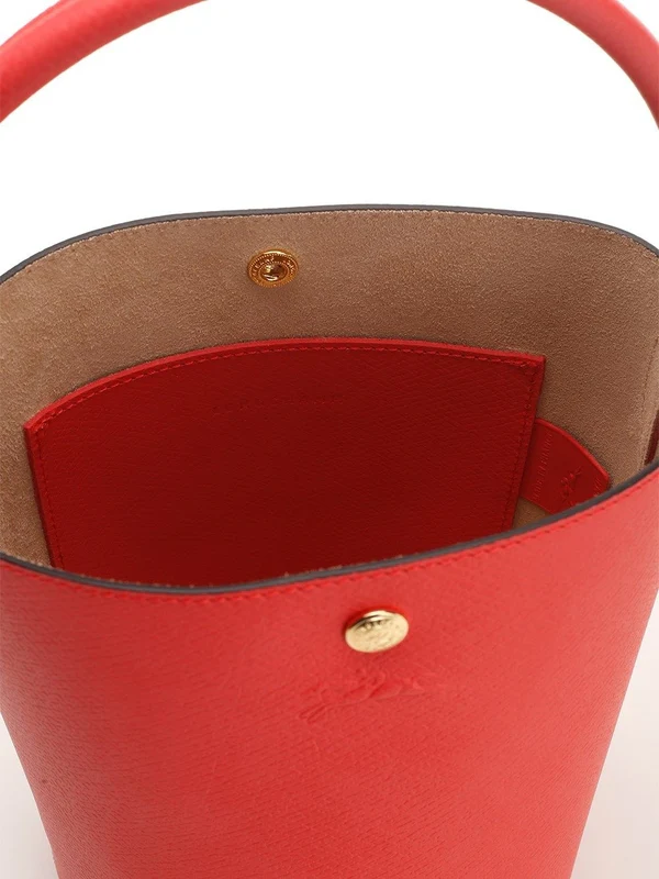 Longchamp Red Bucket Bags - Image 4