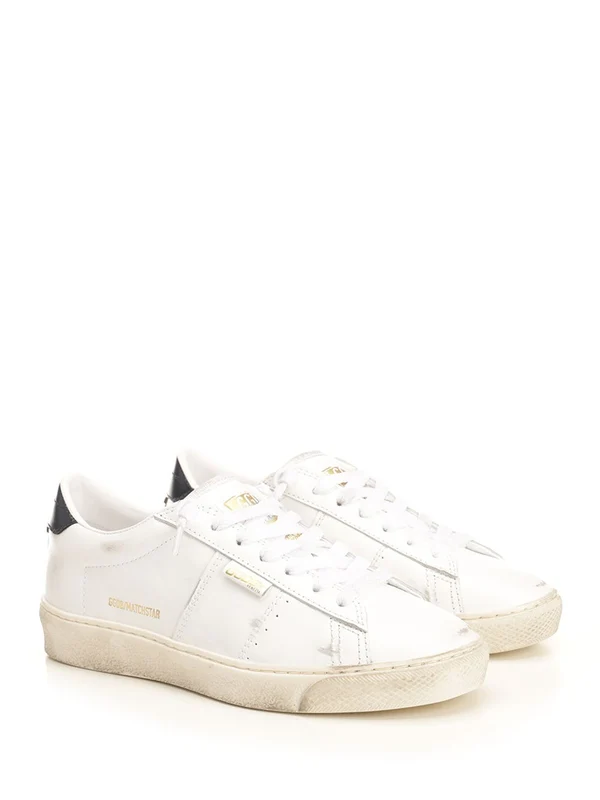 Golden Goose White Low Top Sneakers - Image 2