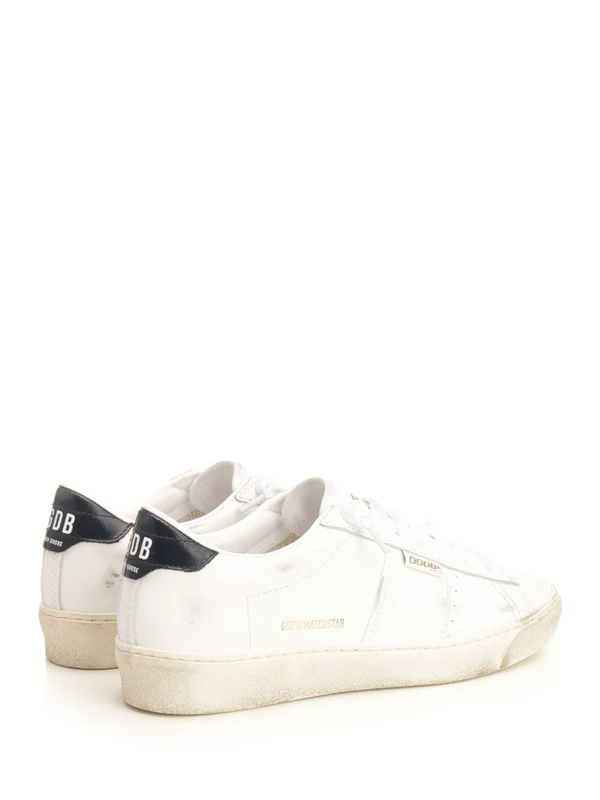 Golden Goose White Low Top Sneakers - Image 3