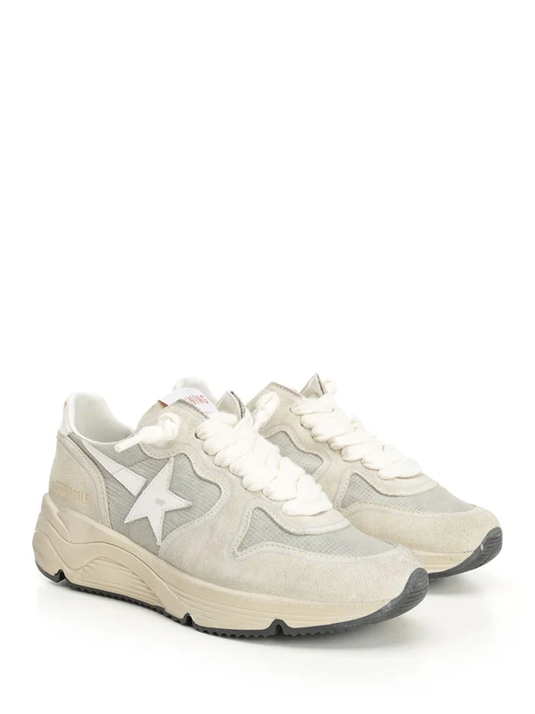 Golden Goose White Low Top Sneakers - Image 2