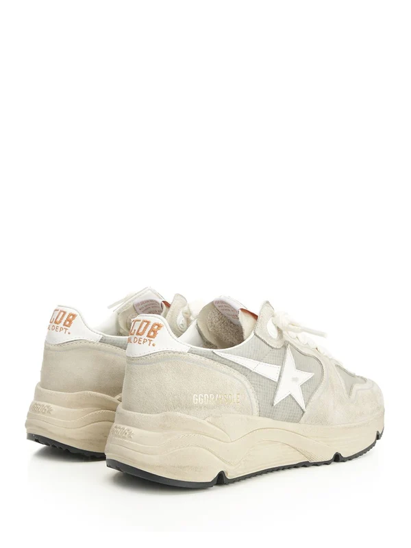 Golden Goose White Low Top Sneakers - Image 3