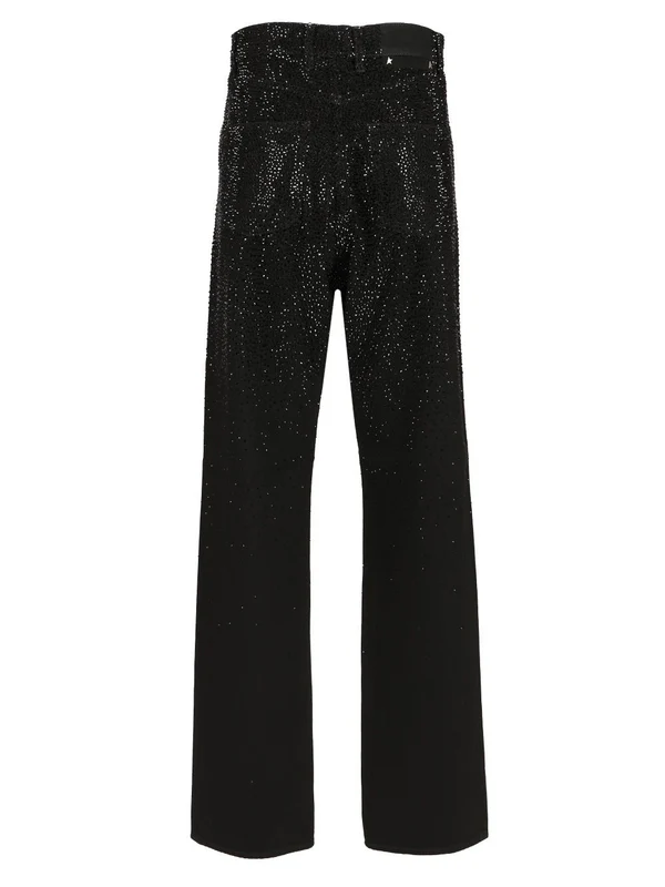 Golden Goose Black Denim Pants - Image 2