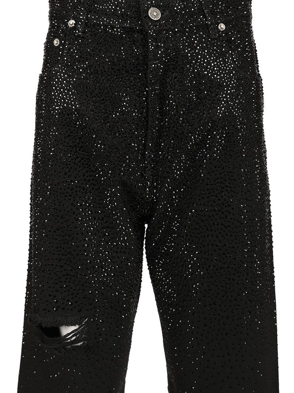 Golden Goose Black Denim Pants - Image 4