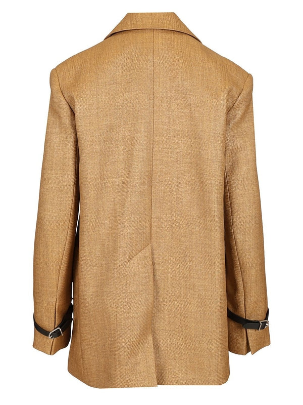 Durazzi Milano Beige Tailored Jackets - Image 2