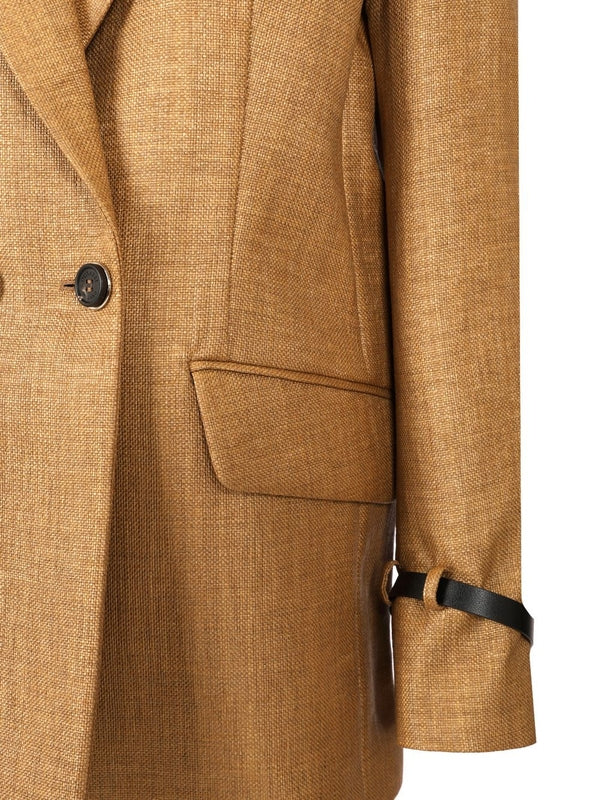 Durazzi Milano Beige Tailored Jackets - Image 5