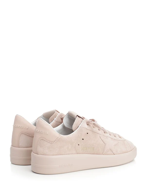 Golden Goose Pink Low Top Sneakers - Image 3