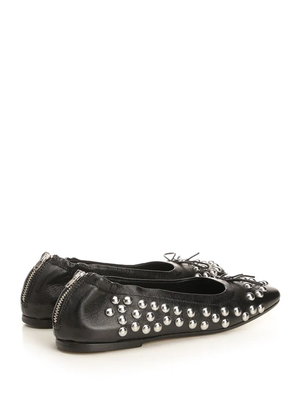 Golden Goose Black Flat Shoes - Image 3