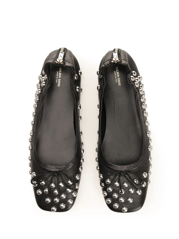Golden Goose Black Flat Shoes - Image 5