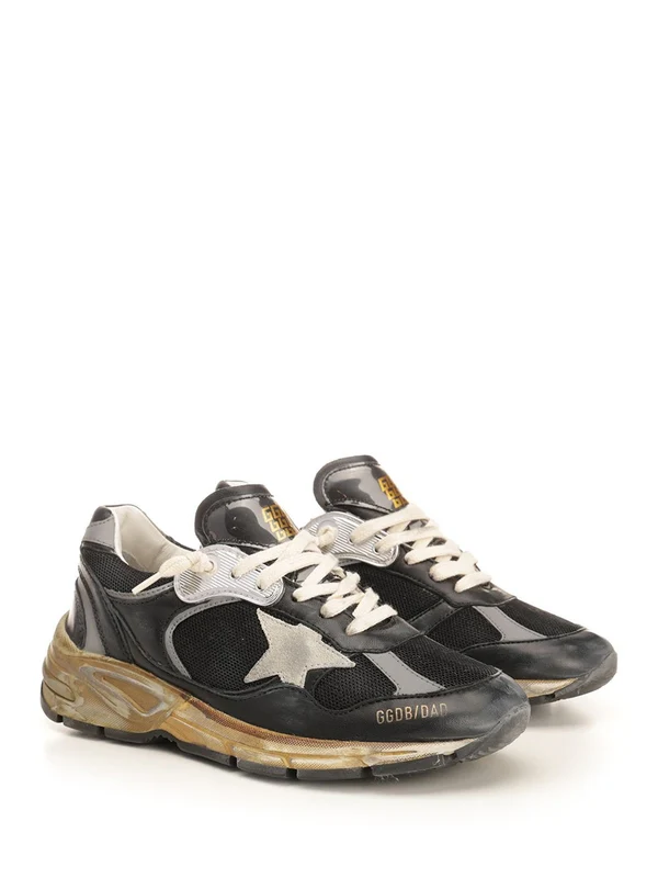 Golden Goose Black Low Top Sneakers - Image 2
