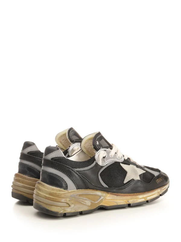 Golden Goose Black Low Top Sneakers - Image 3
