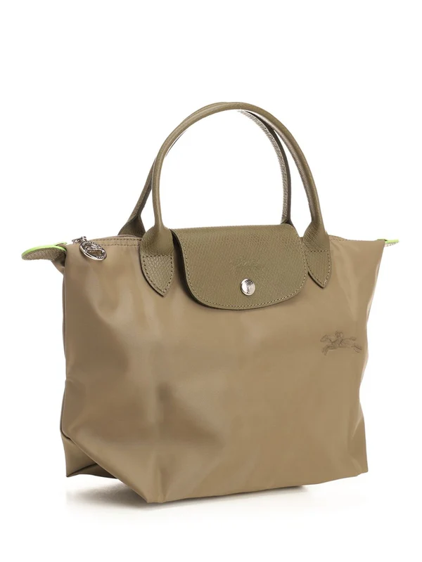 Longchamp Khaki Tote Bags - Image 2