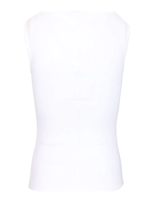 Flore Flore White Sleeveless - Image 2