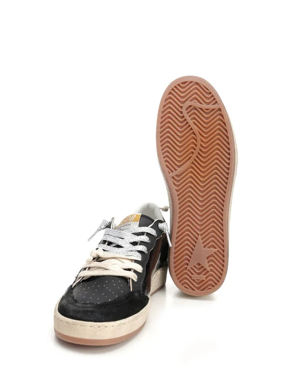 Golden Goose Black Low Top Sneakers - Image 5