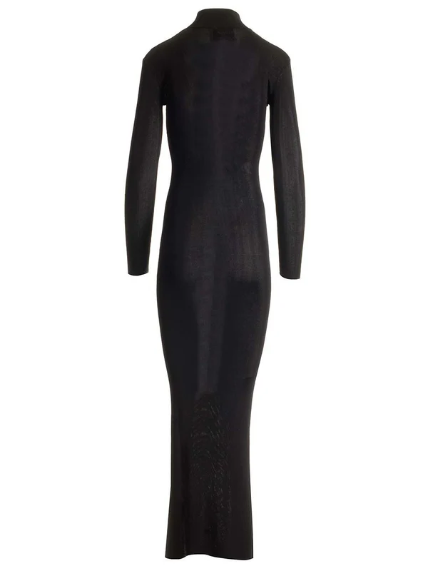 Self-Portrait Black Long Dress - Image 2