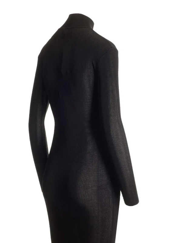 Self-Portrait Black Long Dress - Image 5