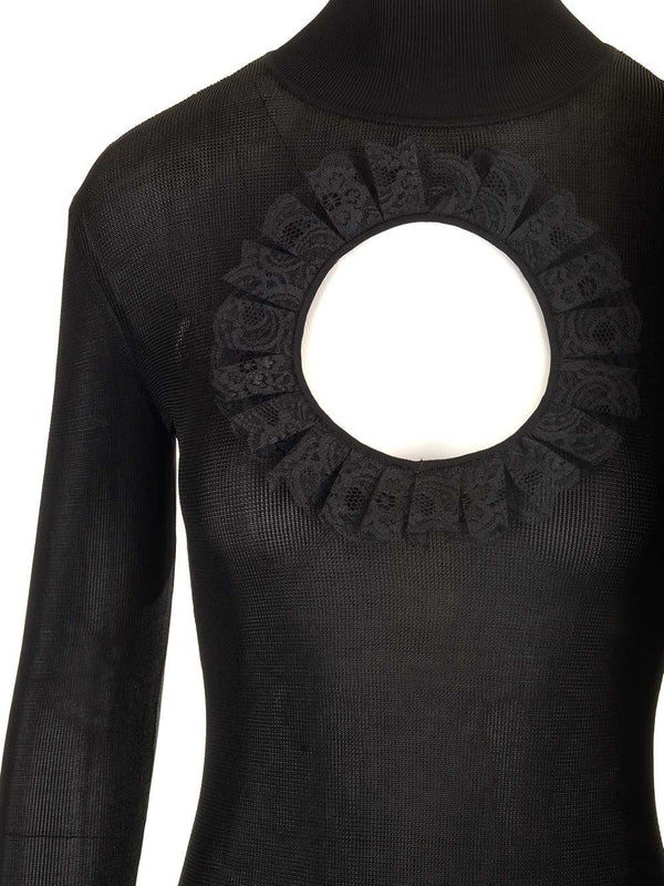 Self-Portrait Black Body Suits - Image 4