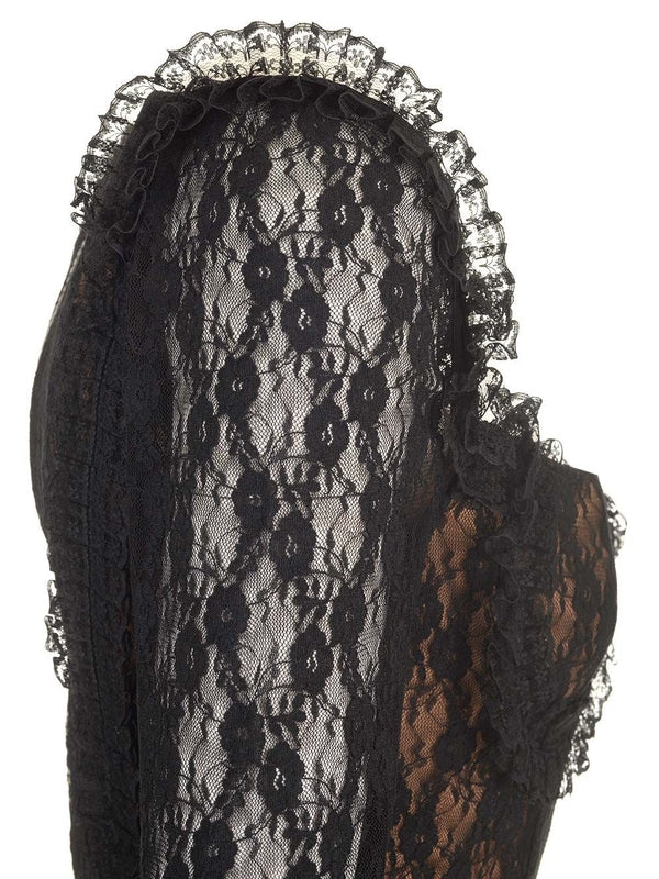 Self-Portrait Black Long Sleeve - Image 4