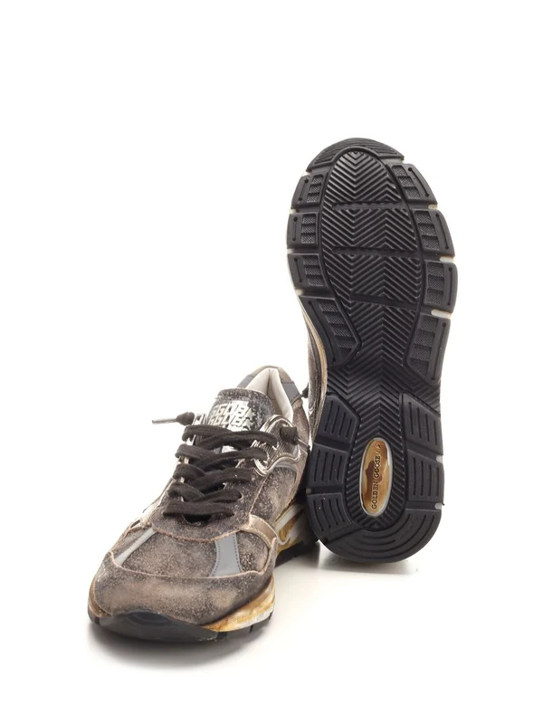 Golden Goose Green Low Top Sneakers - Image 5
