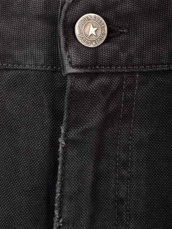 Golden Goose Black Denim Pants - Image 4