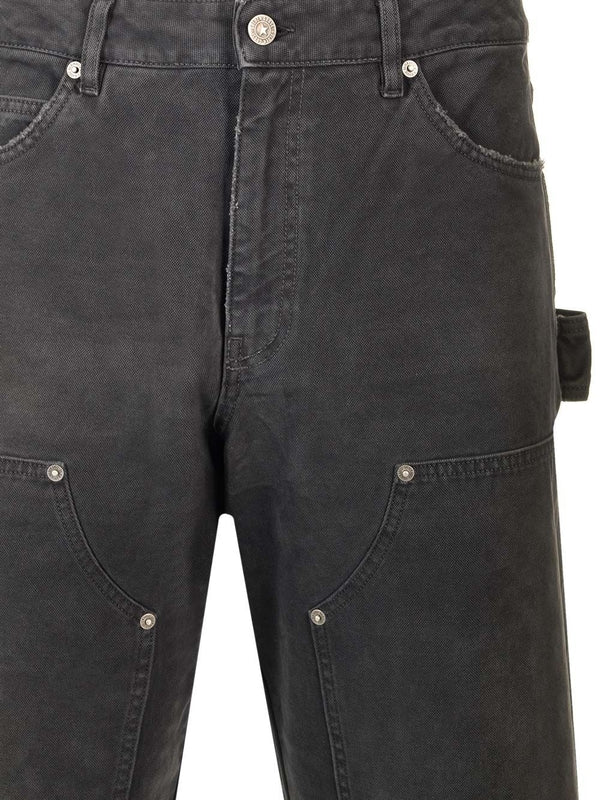 Golden Goose Black Denim Pants - Image 5