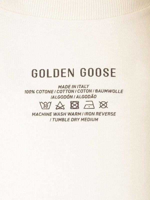 Golden Goose White Half Sleeve - Image 3