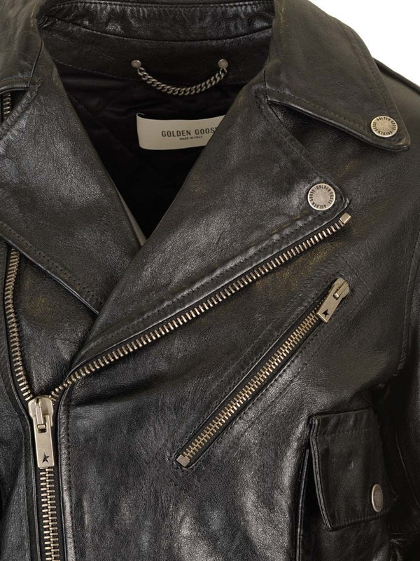 Golden Goose Black Biker - Image 5