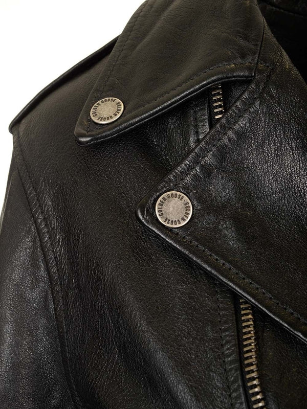 Golden Goose Black Biker - Image 6