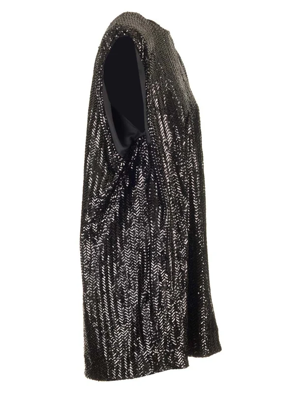 Golden Goose Black Mini Dress - Image 3