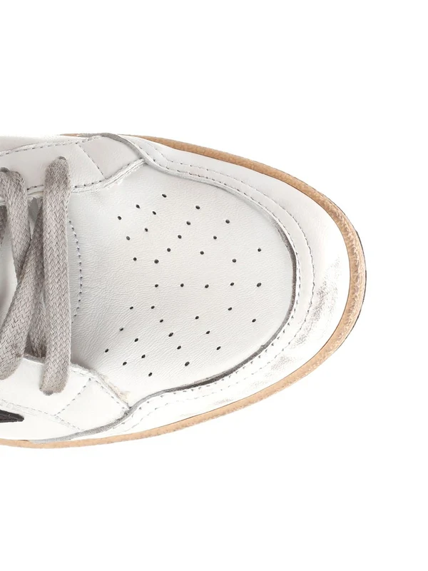 Golden Goose White High Top Sneakers - Image 4