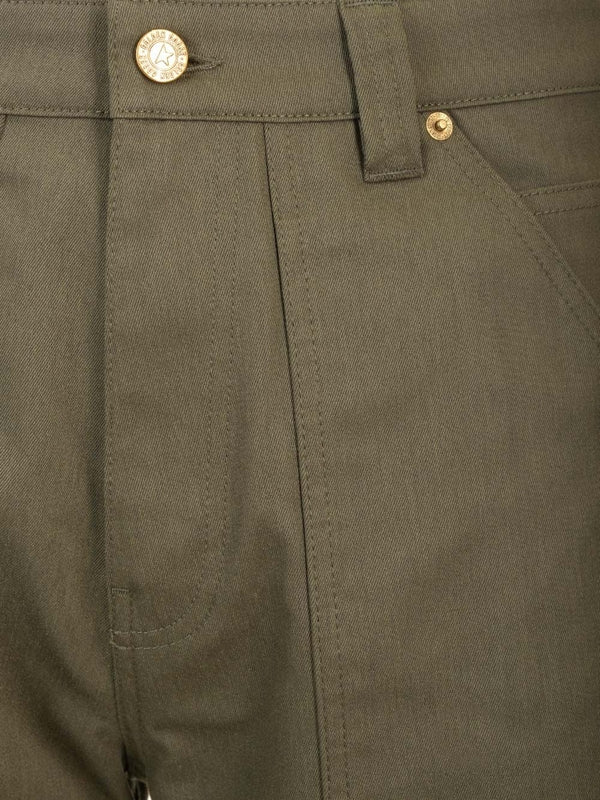 Golden Goose Green Casual Pants - Image 4
