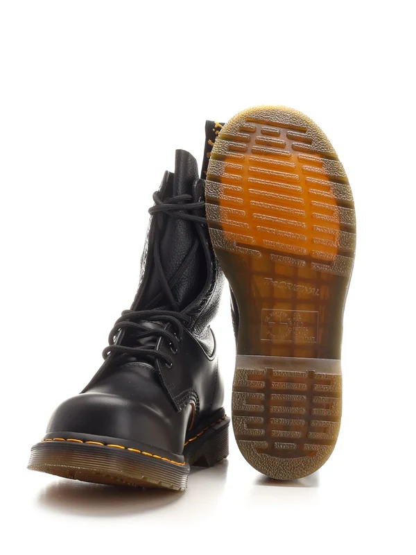 Mm6 Maison Margiela Black Lace-Up Boots - Image 5