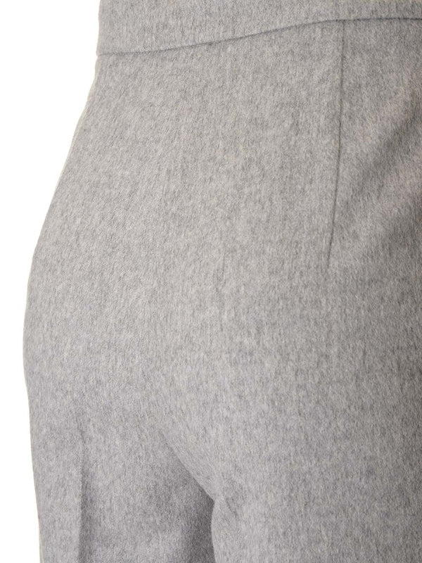 Max Mara Studio Burano Grey Trousers - Image 5