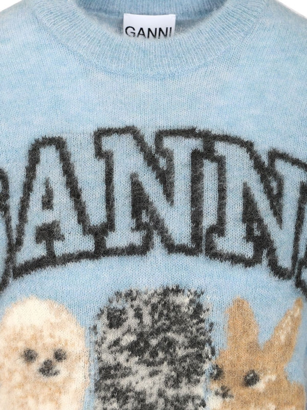 Ganni Skyblue Knitted - Image 3