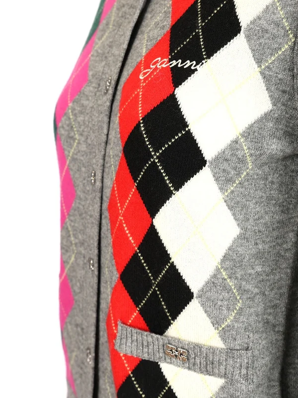 Ganni Grey Cardigans - Image 4