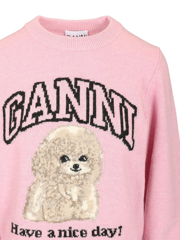 Ganni Pink Knitted - Image 3