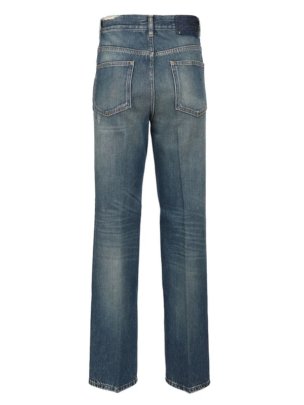 Golden Goose Blue Denim Pants - Image 2