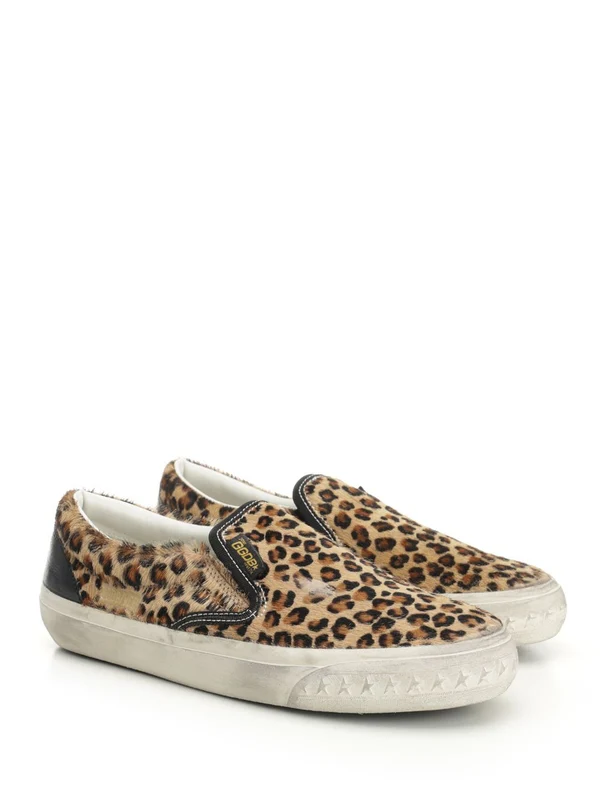Golden Goose Brown Low Top Sneakers - Image 2