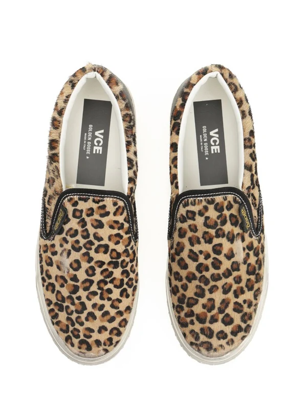Golden Goose Brown Low Top Sneakers - Image 5