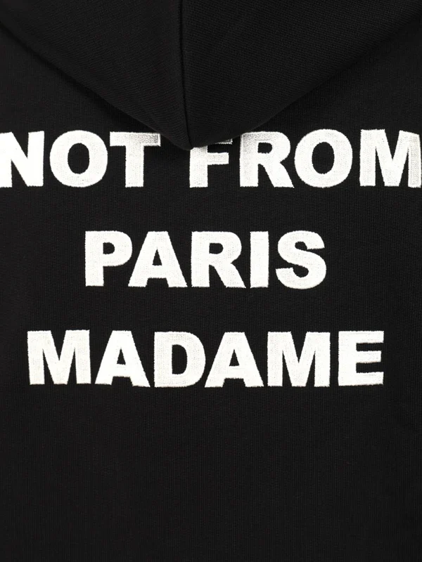 Drôle De Monsieur Black Hoodies - Image 4