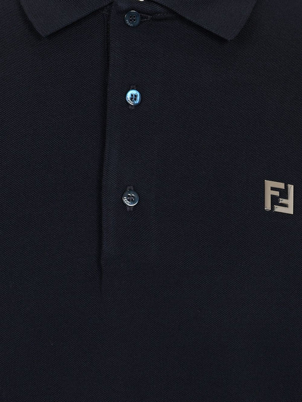 Fendi Blue Polo Shirts - Image 3