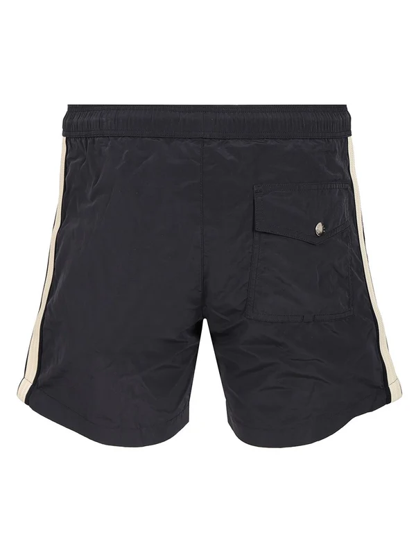 Moncler Blue Swim Shorts - Image 2