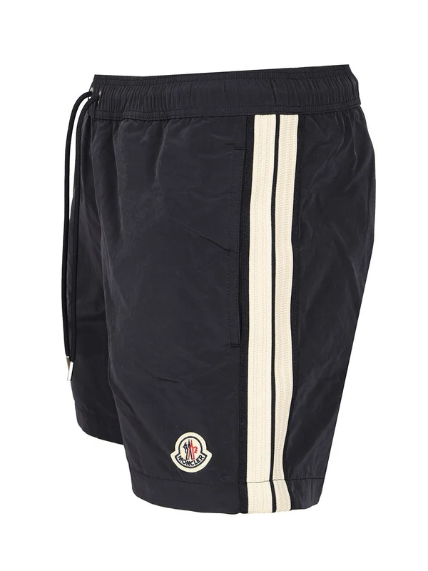 Moncler Blue Swim Shorts - Image 3