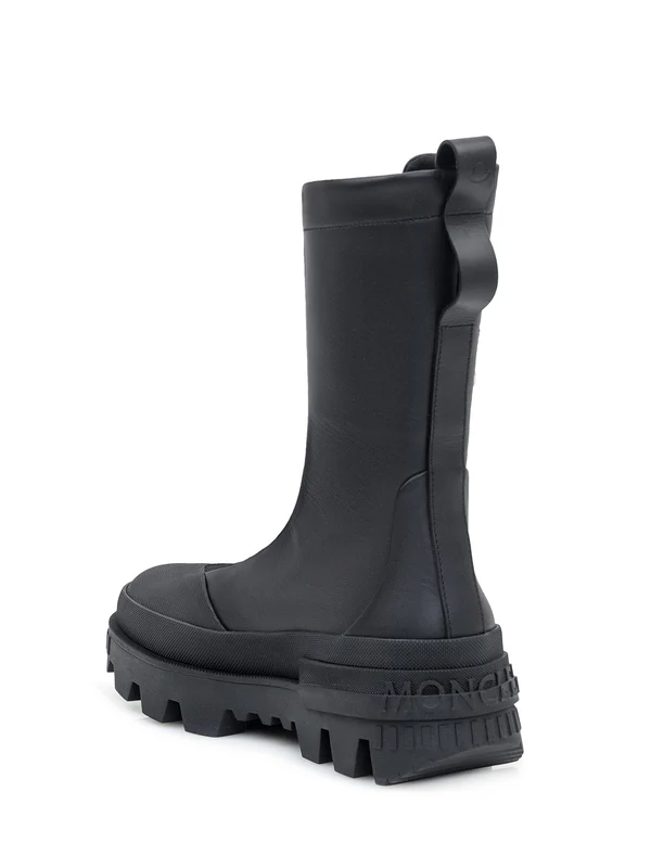 Moncler Black Ankle Boots - Image 3