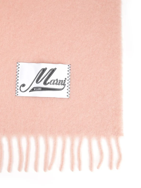 Marni Pink Wool Mufflers - Image 2