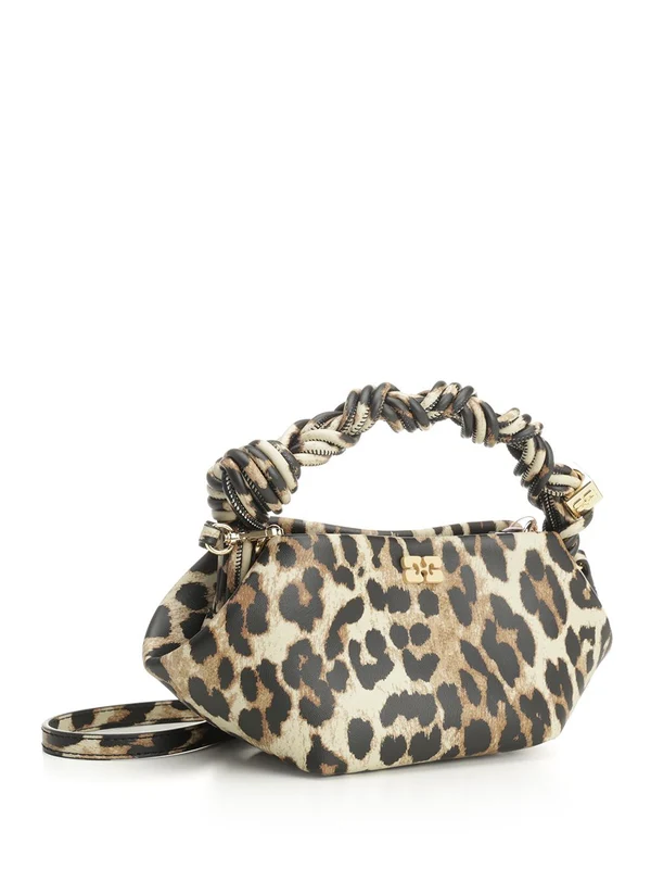 Ganni Brown Tote Bags - Image 2