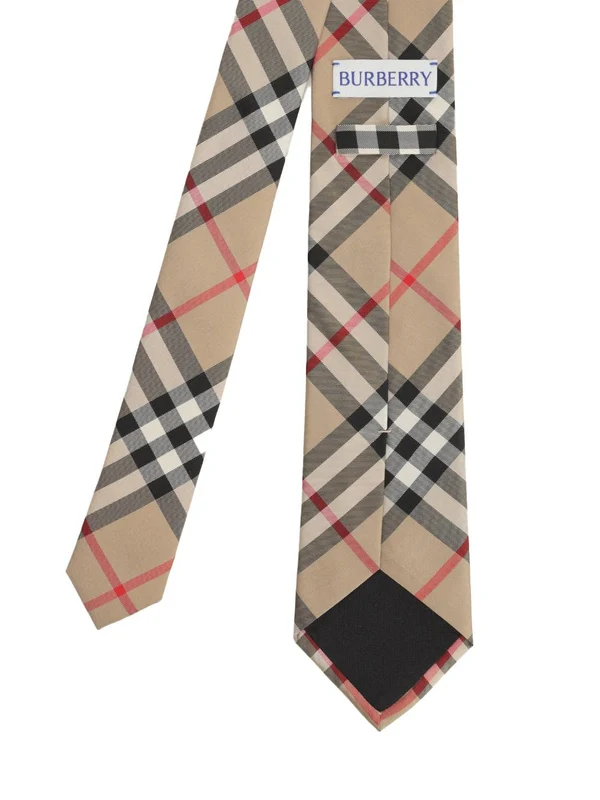 Burberry Beige Neck Ties - Image 2
