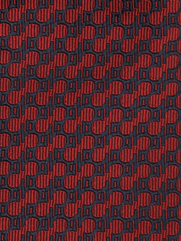 Ferragamo Burgundy Neck Ties - Image 3