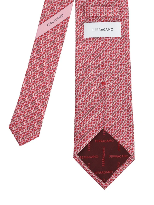Ferragamo Red Neck Ties - Image 2
