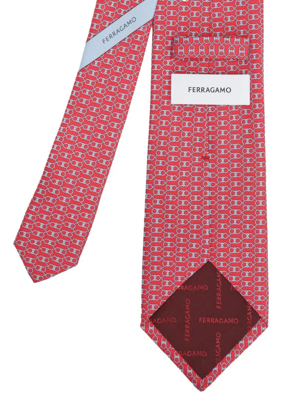 Ferragamo Red Neck Ties - Image 2